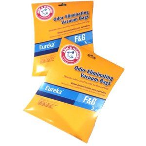Arm & Hammer Odor Eliminating Vacuum Bags Eureka F & G Pkg of 3 & Pkg of 2